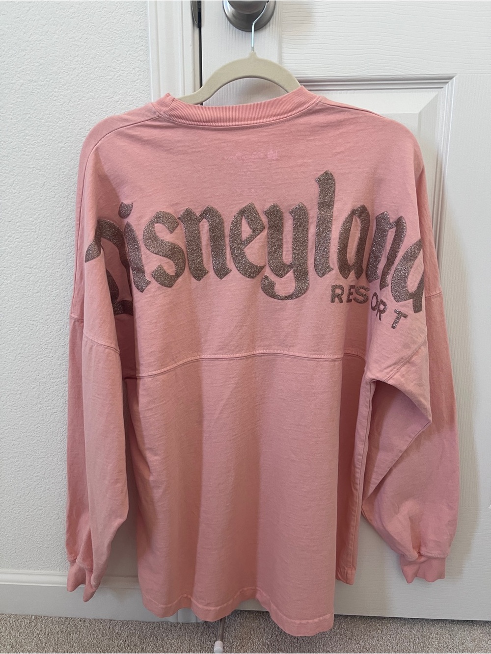 Disneyland Resort Rose Gold Long Sleeve Top